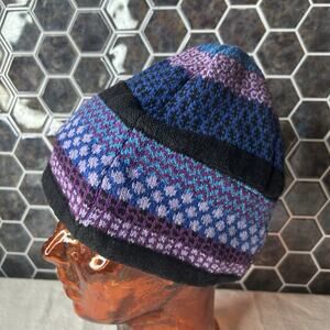 Soulmate Socks Blue And Purple "Thinking Cap" By Marianne Wakerlin